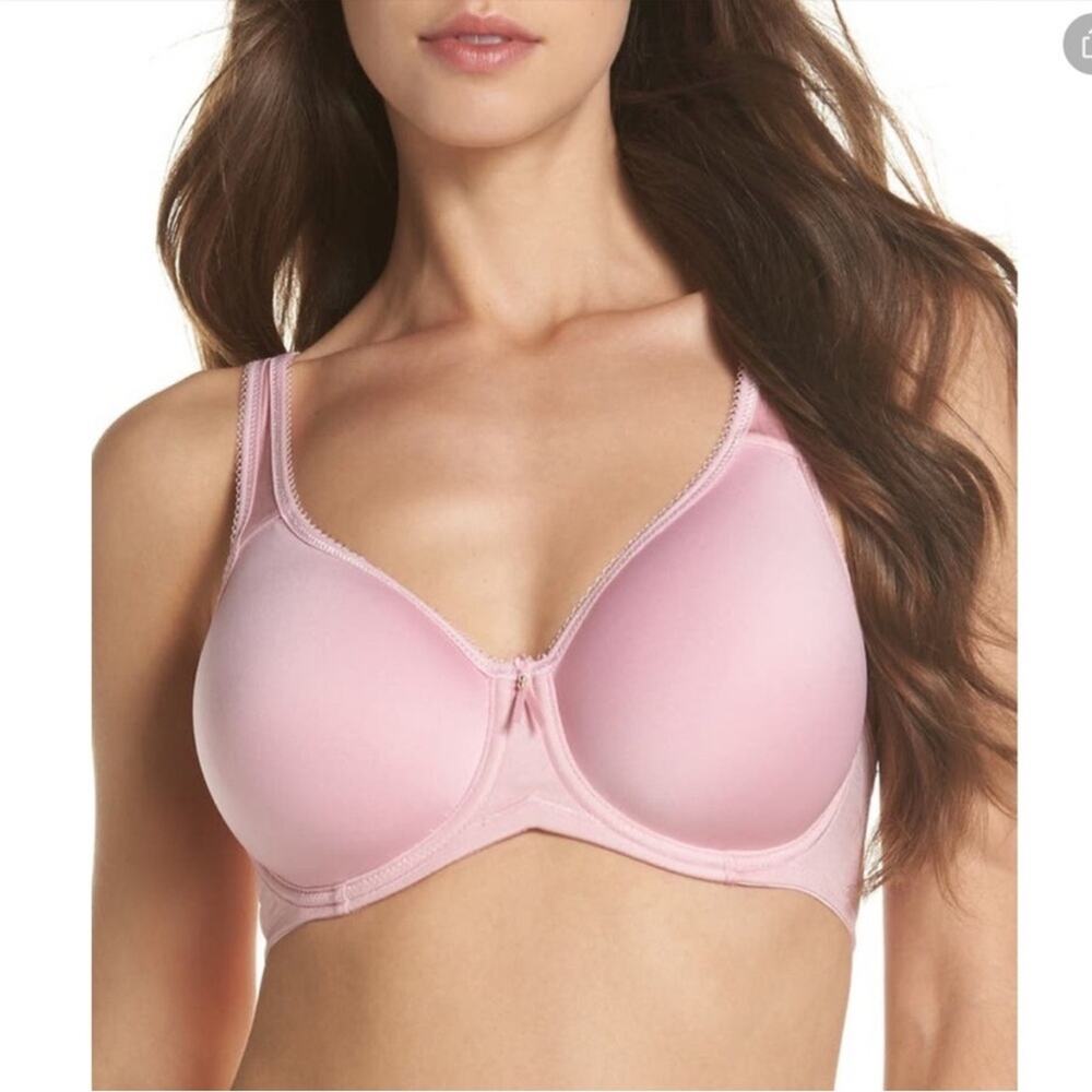 Wacoal 853192 light pink Basic beauty lightweight breathable T-shirt bra 40DD